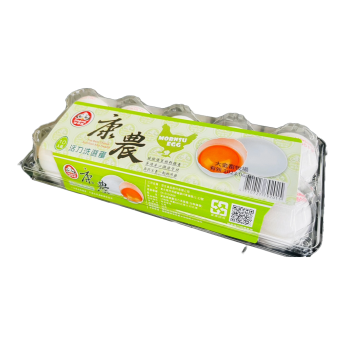 康農活力洗選白殼蛋